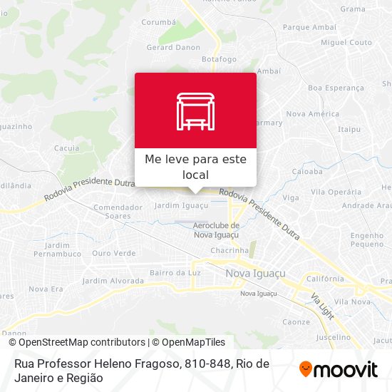 Rua Professor Heleno Fragoso, 810-848 mapa