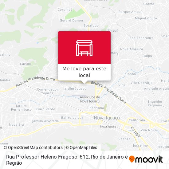 Rua Professor Heleno Fragoso, 612 mapa