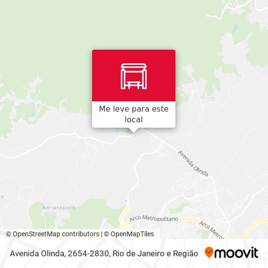 Avenida Olinda, 2654-2830 mapa