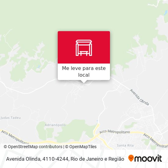 Avenida Olinda, 4110-4244 mapa