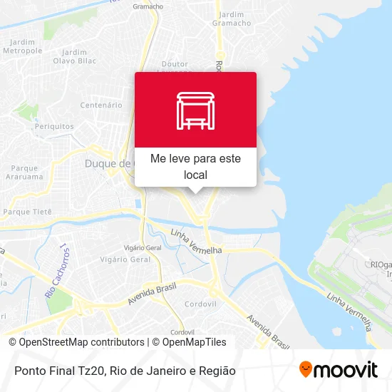 Ponto Final Tz20 mapa