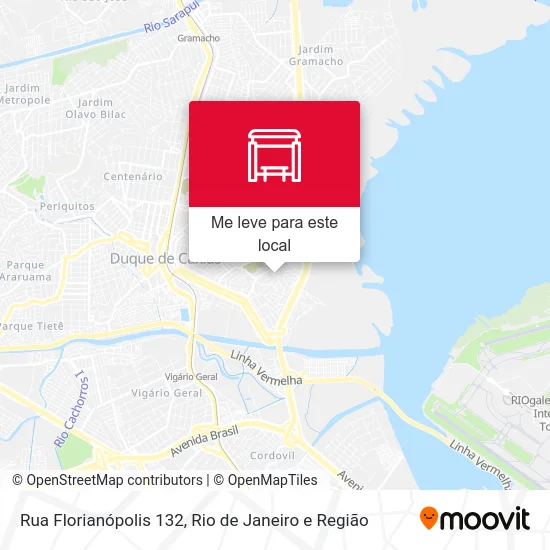 Rua Florianópolis 132 mapa