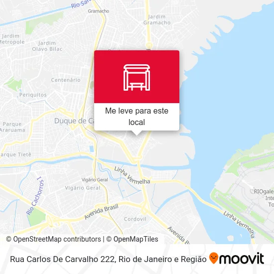 Rua Carlos De Carvalho 222 mapa