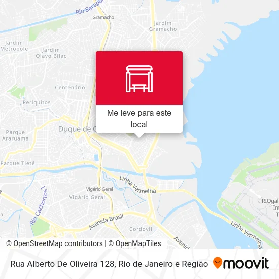 Rua Alberto De Oliveira 128 mapa