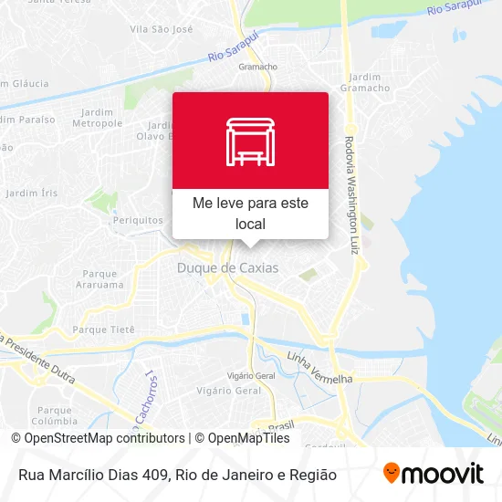 Rua Marcílio Dias 409 mapa