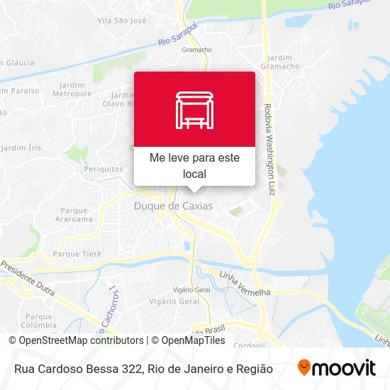 Rua Cardoso Bessa 322 mapa
