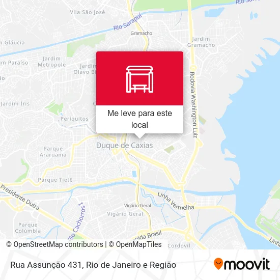 Rua Assunção 431 mapa