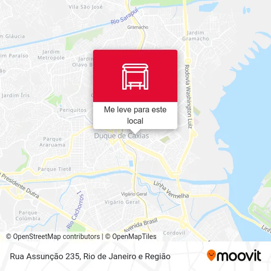 Rua Assunção 235 mapa