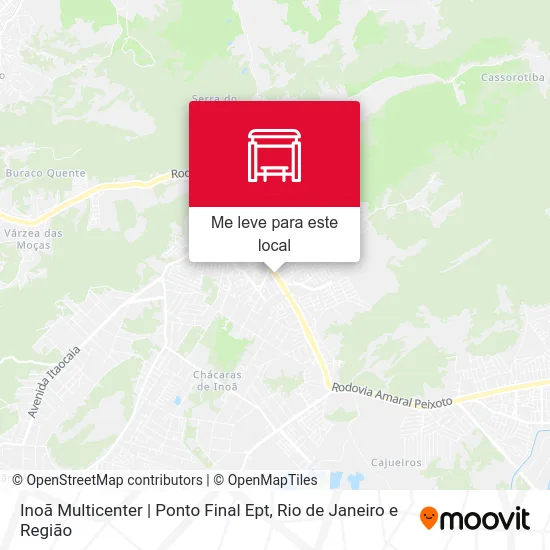Inoã Multicenter | Ponto Final Ept mapa