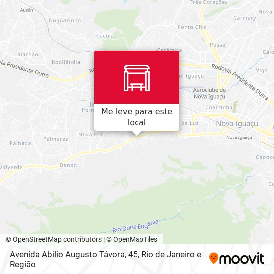 Avenida Abílio Augusto Távora, 45 mapa