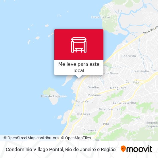 Condominio Village Pontal mapa