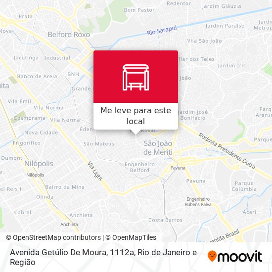 Avenida Getúlio De Moura, 1112a mapa
