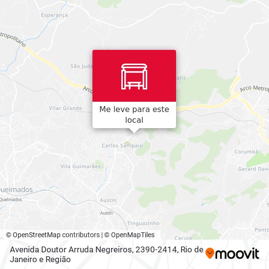 Avenida Doutor Arruda Negreiros, 2390-2414 mapa