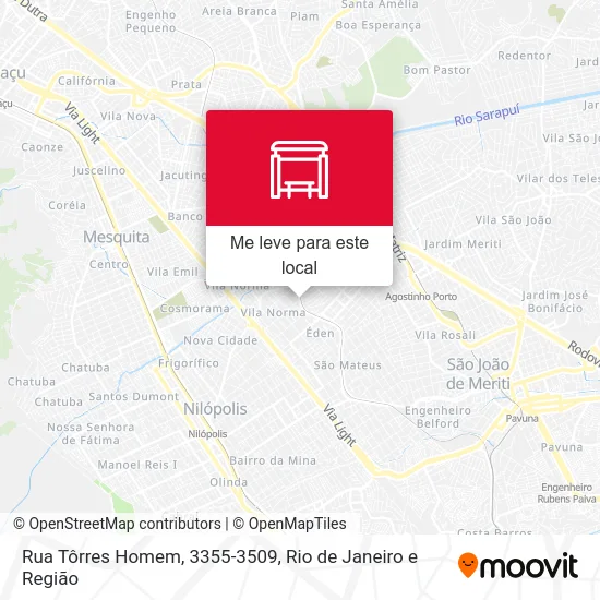 Rua Tôrres Homem, 3355-3509 mapa