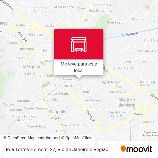 Rua Tôrres Homem, 27 mapa