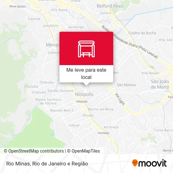 Rio Minas mapa