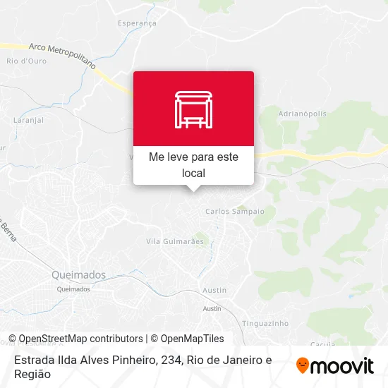 Estrada Ilda Alves Pinheiro, 234 mapa