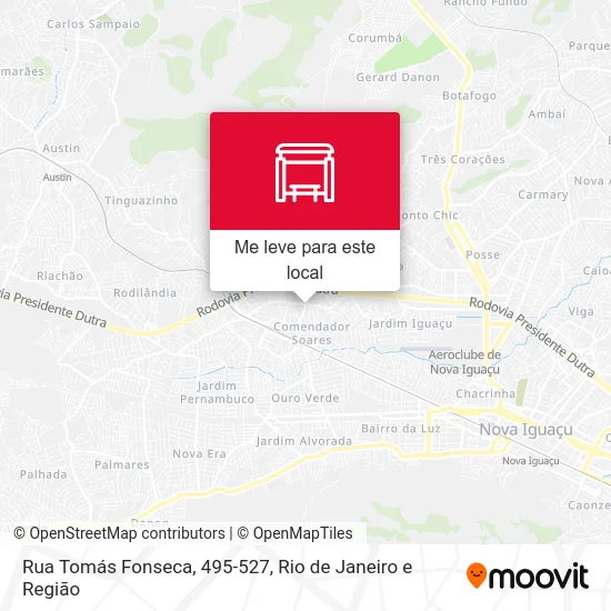 Rua Tomás Fonseca, 495-527 mapa
