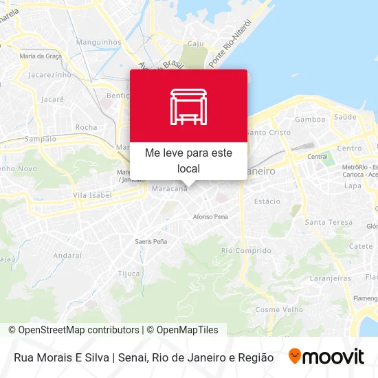 Rua Morais E Silva | Senai mapa