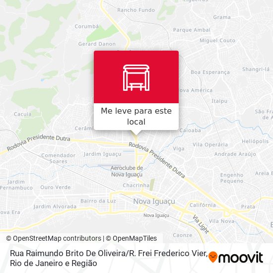 Rua Raimundo Brito De Oliveira / R. Frei Frederico Vier mapa