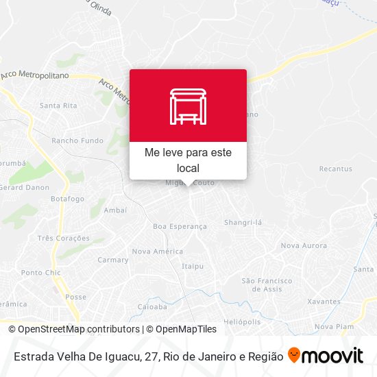 Estrada Velha De Iguacu, 27 mapa