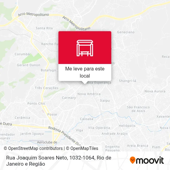 Rua Joaquim Soares Neto, 1032-1064 mapa