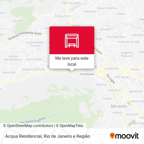 Acqua Residencial mapa
