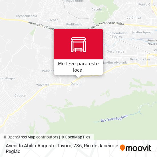 Avenida Abílio Augusto Távora, 786 mapa