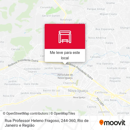 Rua Professor Heleno Fragoso, 244-360 mapa