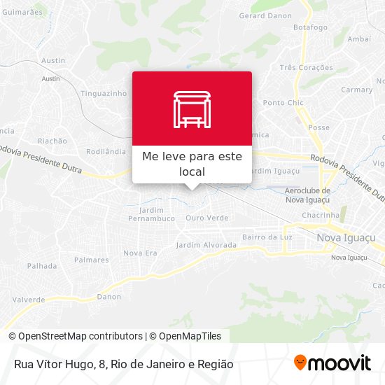 Rua Vítor Hugo, 8 mapa