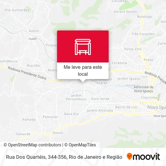 Rua Dos Quartéis, 344-356 mapa