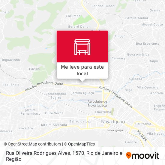 Rua Oliveira Rodrigues Alves, 1570 mapa