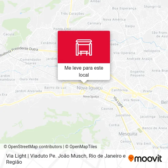 Via Light | Viaduto Pe. João Musch mapa