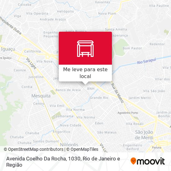 Avenida Coelho Da Rocha, 1030 mapa