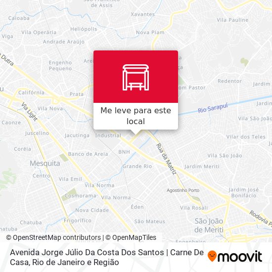 Avenida Jorge Júlio Da Costa Dos Santos | Carne De Casa mapa