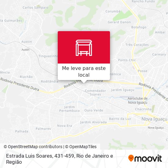 Estrada Luis Soares, 431-459 mapa