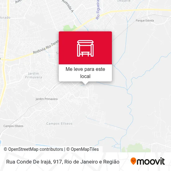 Rua Conde De Irajá, 917 mapa