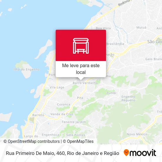 Rua Primeiro De Maio, 460 mapa