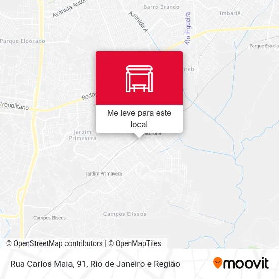 Rua Carlos Maia, 91 mapa