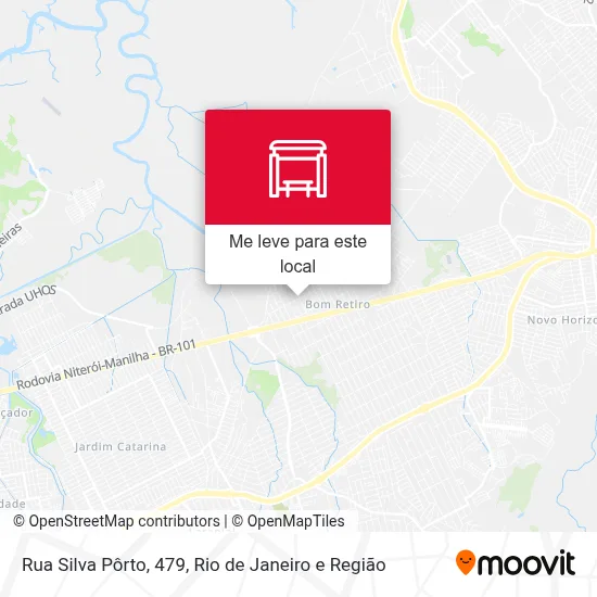 Rua Silva Pôrto, 479 mapa