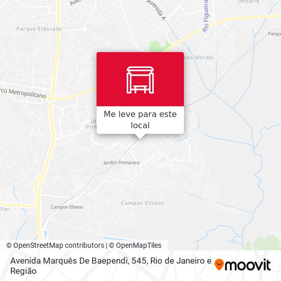 Avenida Marquês De Baependi, 545 mapa