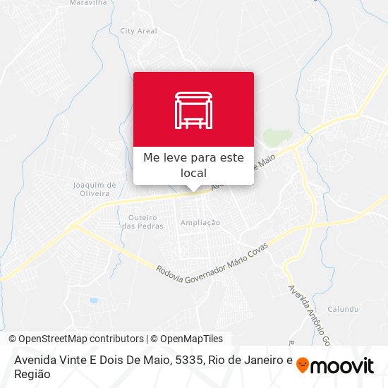 Avenida Vinte E Dois De Maio, 5335 mapa