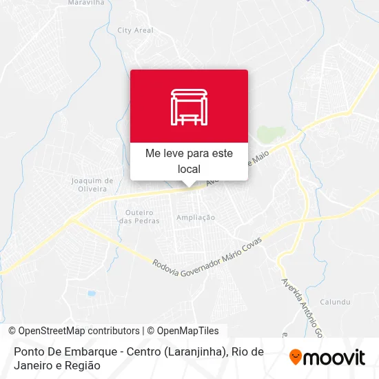 Ponto De Embarque - Centro (Laranjinha) mapa