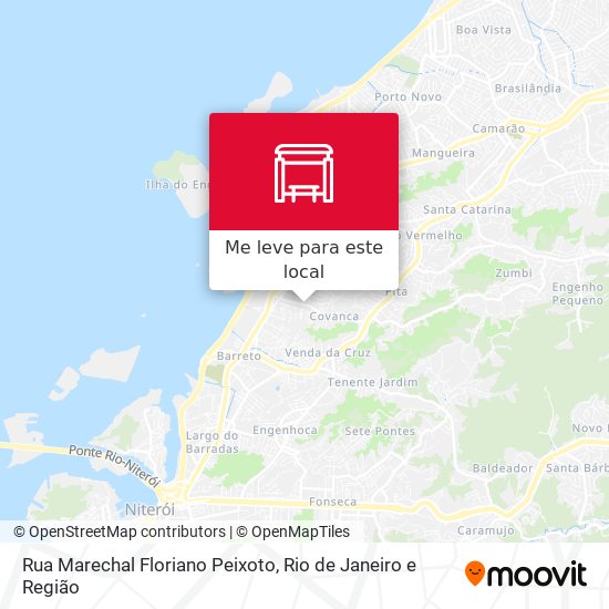 Rua Marechal Floriano Peixoto mapa