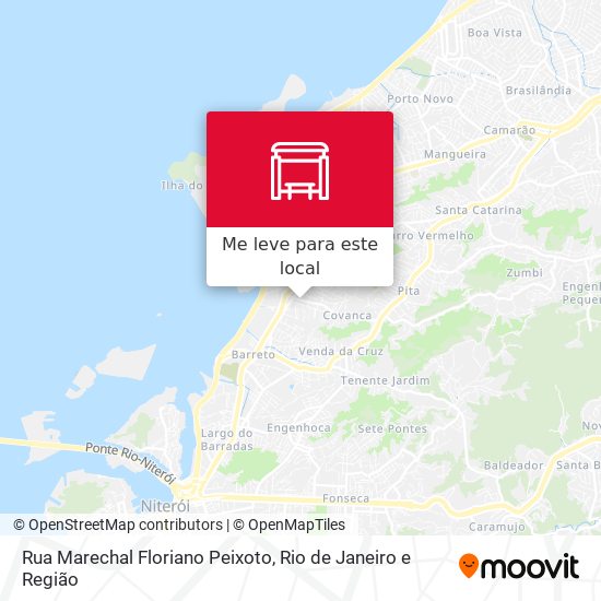 Rua Marechal Floriano Peixoto mapa
