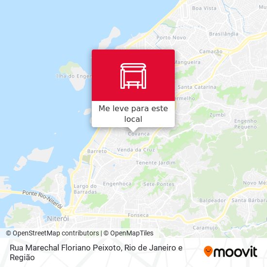 Rua Marechal Floriano Peixoto mapa