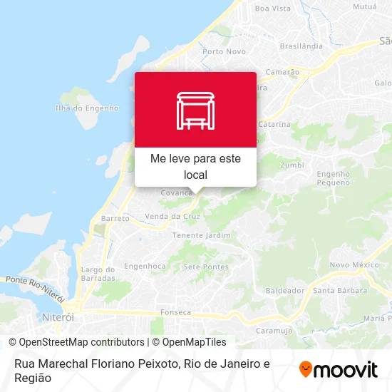 Rua Marechal Floriano Peixoto mapa