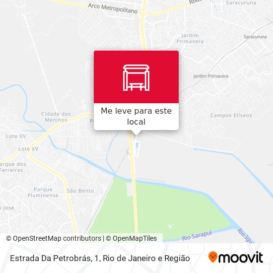 Estrada Da Petrobrás, 1 mapa