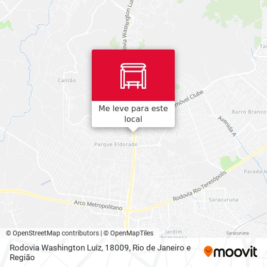 Rodovia Washington Luíz, 18009 mapa