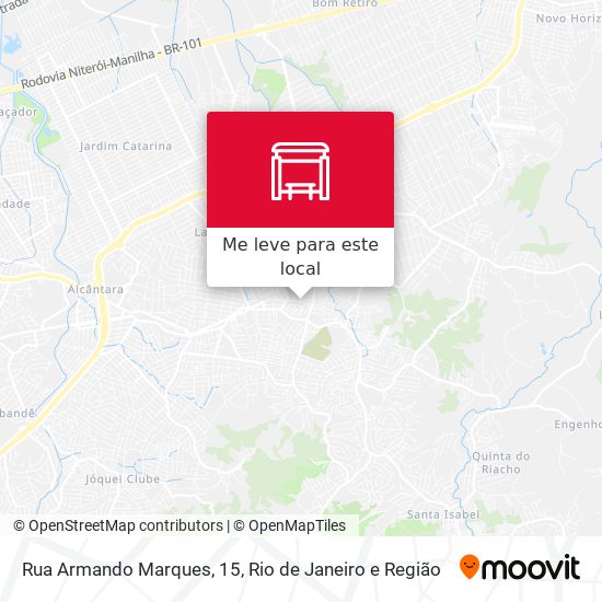 Rua Armando Marques, 15 mapa